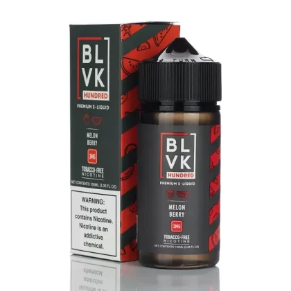 BLVK Hundred E-liquid - Melon Berry - 100ml - 3mg