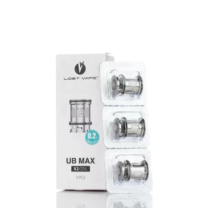 Lost Vape UB Max Replacement Coils - X2 0.2 ohm