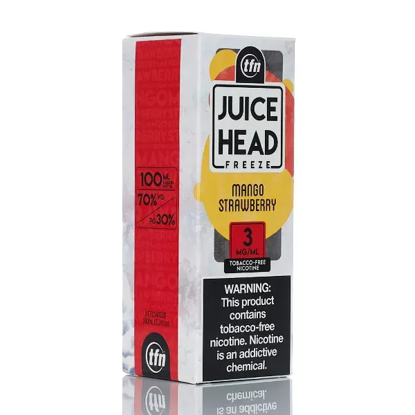 Juice Head TFN E-Liquid - Mango Strawberry - 100ml - 6mg - Image 3