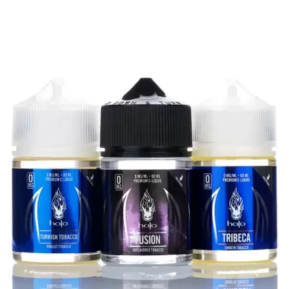 Halo E-Liquid - No Nicotine Vape Juice - 60ml - Tribeca