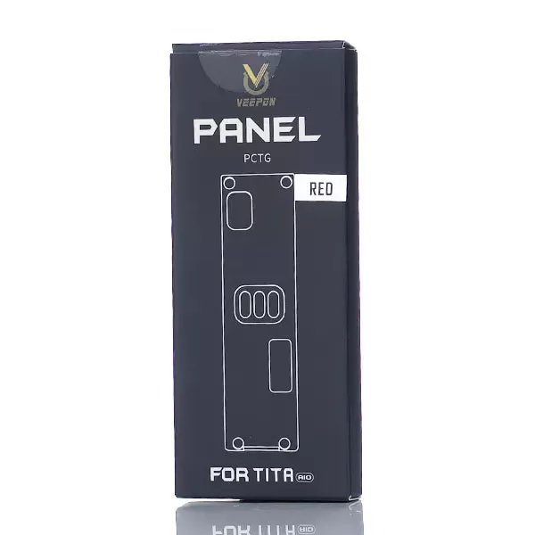 Veepon PCTG Faceplate Panel for TITA AIO (DISCONTINUED) - Red