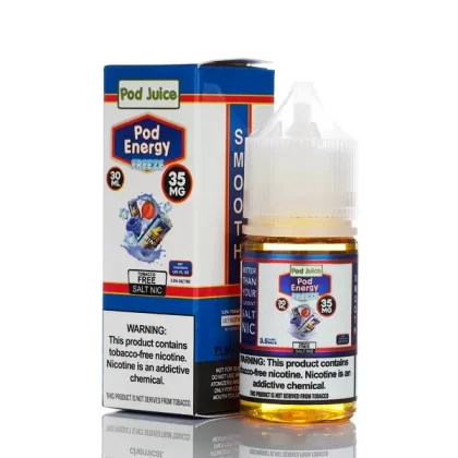 Pod Juice Salt - Pod Energy Freeze - 30ml (DISCONTINUED) - 55mg