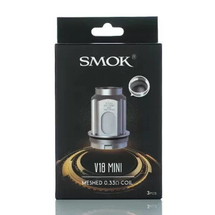SMOK TFV18 Mini Replacement Coils - 0.2 ohm Meshed