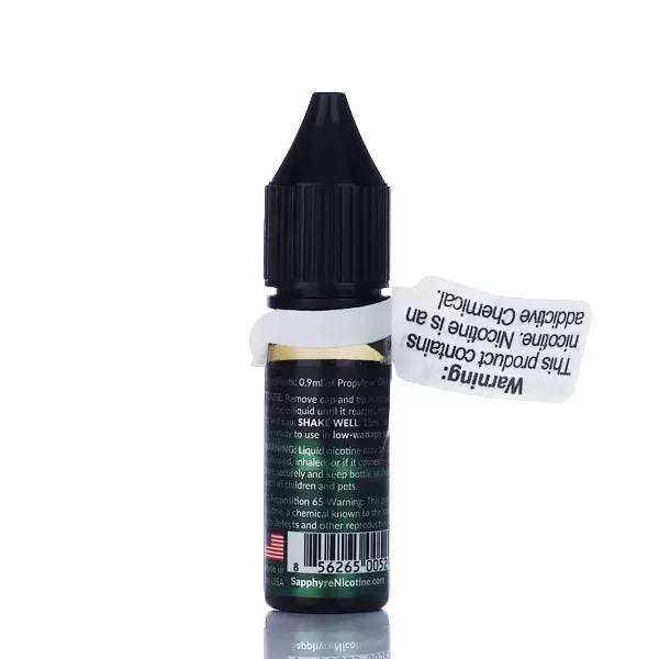 Sapphyre Salt Nic Shot - Nicotine Additive (DISCONTINUED) - 45mg - Image 3