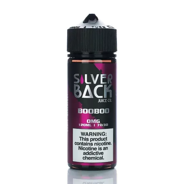 Silverback Juice Co - No Nicotine Vape Juice - 120ml - Blue - Image 3