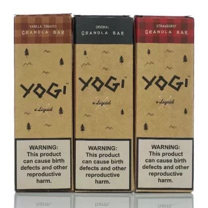 Yogi E-Liquid - No Nicotine Vape Juice - 60ml - Citrus Granola Bar