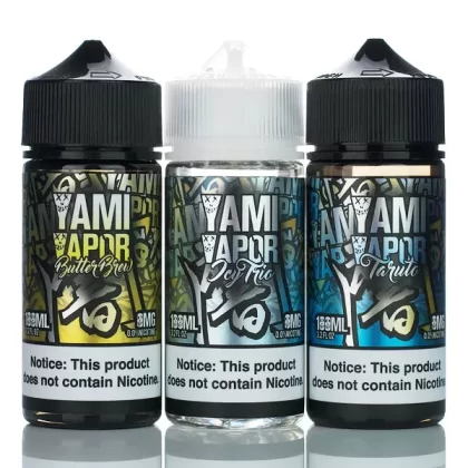 Yami Vapor - No Nicotine Vape Juice - 100ml - Butter Brew