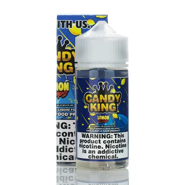 Candy King - No Nicotine Vape Juice - 100ml - Strawberry Watermelon Bubblegum - Image 3