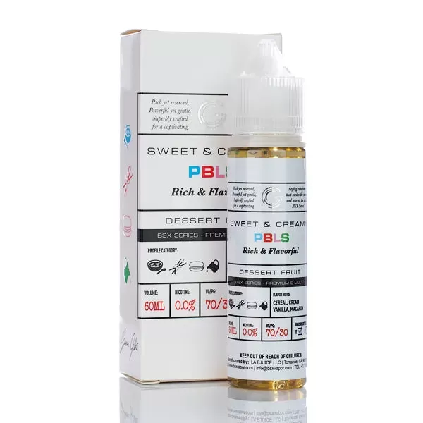 BSX Vapor - No Nicotine Vape Juice - 60ml - Creamy RY4 Butterscotch Reserve - Image 3