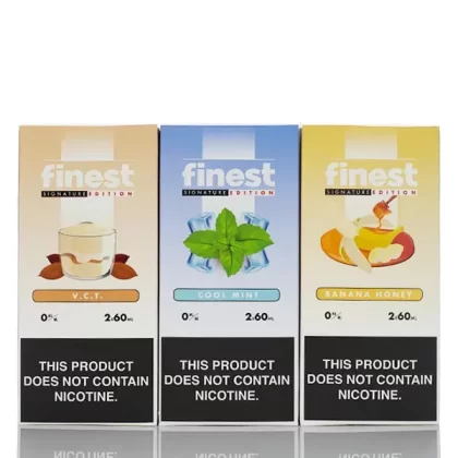 The Finest E-Liquid Signature Edition - No Nicotine Vape Juice - 120ml (DISCONTINUED) - Tiramisu Custard