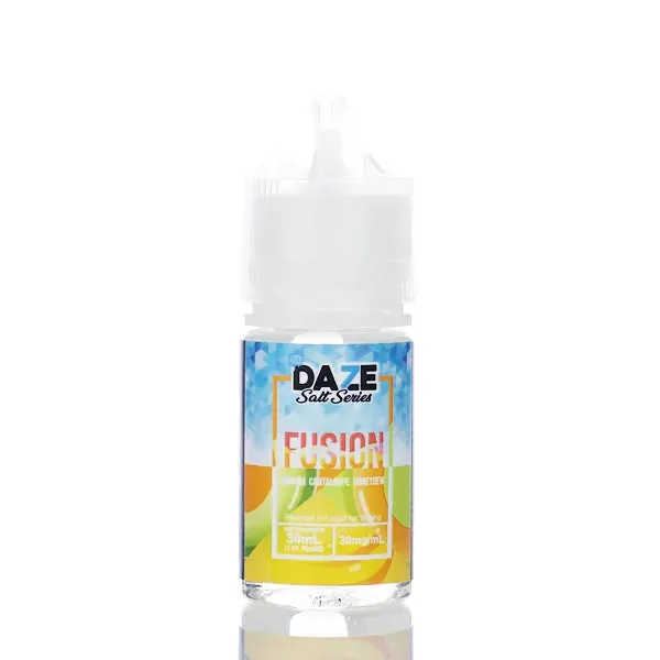 7 Daze Fusion TFN Salt - Banana Cantaloupe Honeydew ICED - 30ml - 50mg - Image 2