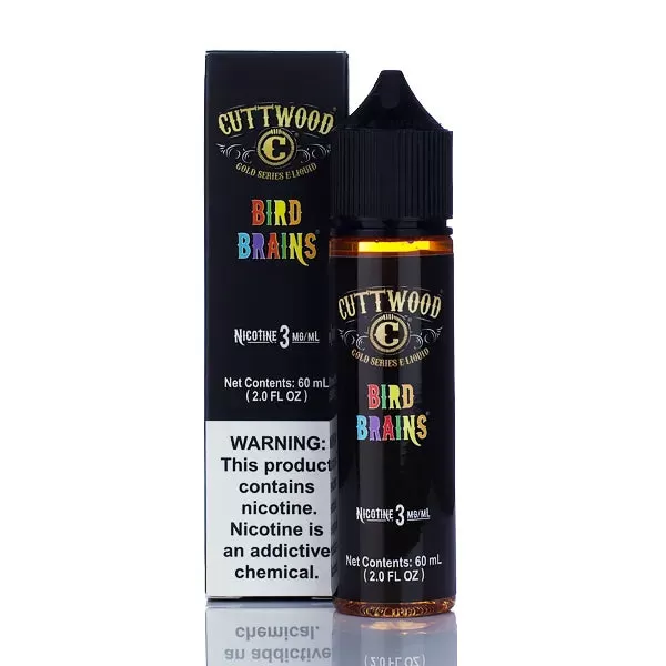 Cuttwood Classic E-Liquid - Bird Brains - 60ml - 12mg