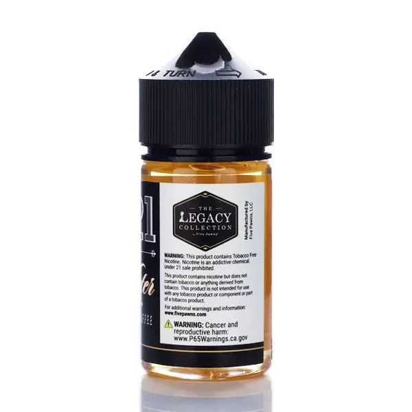 District One21 TFN - Black Water - 60ml - 12mg - Image 2