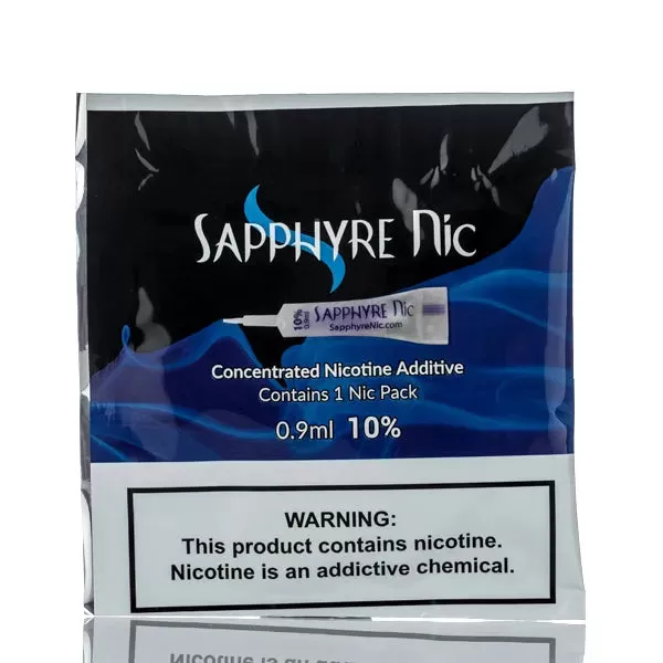 Sapphyre Nic Shot - Nicotine Additive - Purple 40% 1.8ml - Image 2