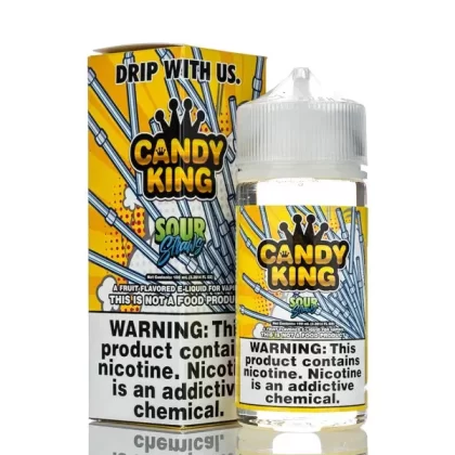 Candy King - Sour Straws - 100ml - 3mg