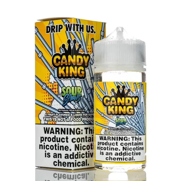 Candy King - Sour Straws - 100ml - 3mg