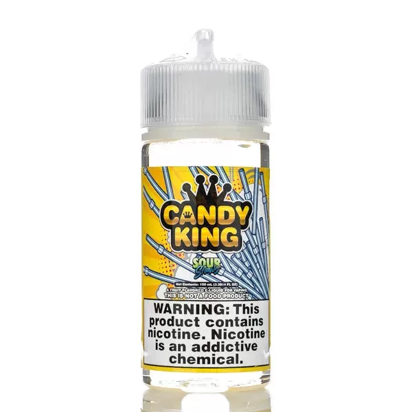 Candy King - Sour Straws - 100ml - 3mg - Image 2