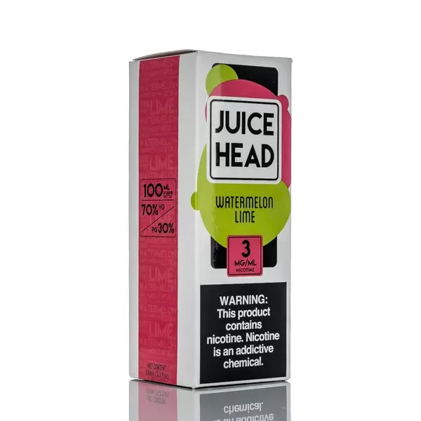 Juice Head E-Liquid - Watermelon Lime - 100ml - 6mg - Image 2