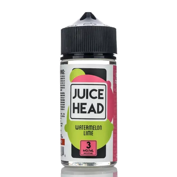 Juice Head E-Liquid - Watermelon Lime - 100ml - 6mg - Image 3
