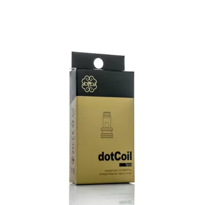 dotMod dotCoil Replacement Coils - For dotAIO V2 and dotTank 25mm - Pack of 5 - 0.3 ohm