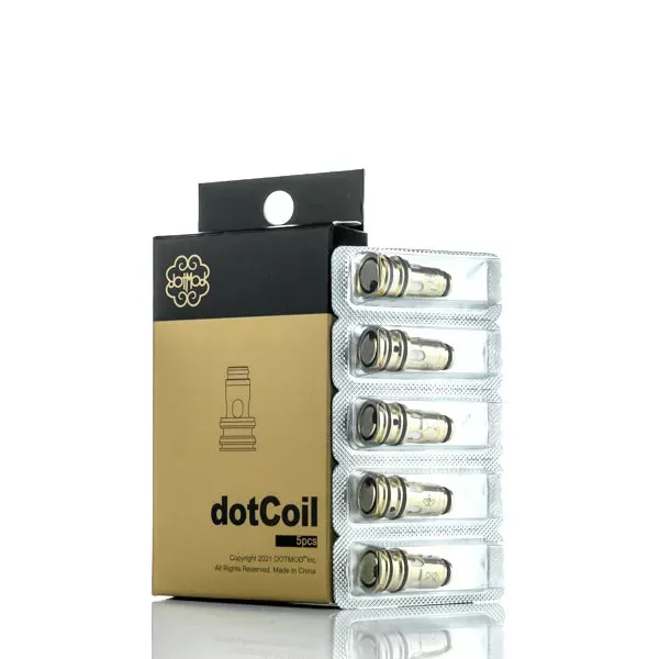 dotMod dotCoil Replacement Coils - For dotAIO V2 and dotTank 25mm - Pack of 5 - 0.3 ohm - Image 2