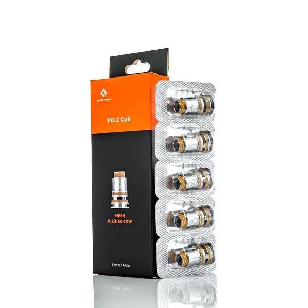 GeekVape P Series Replacement Coil for Aegis Boost Pro/Obelisk 60 - Pack of 5 - P0.4 ohm Mesh