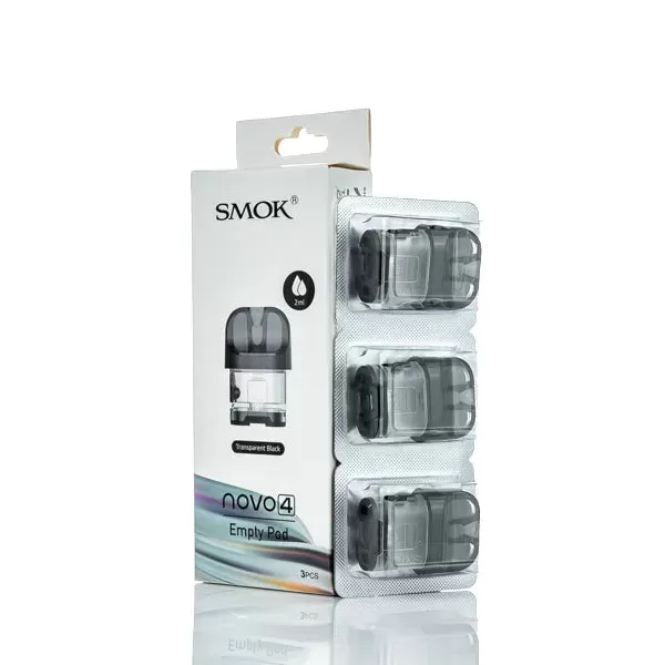 SMOK Novo 4 Replacement Pods - Black