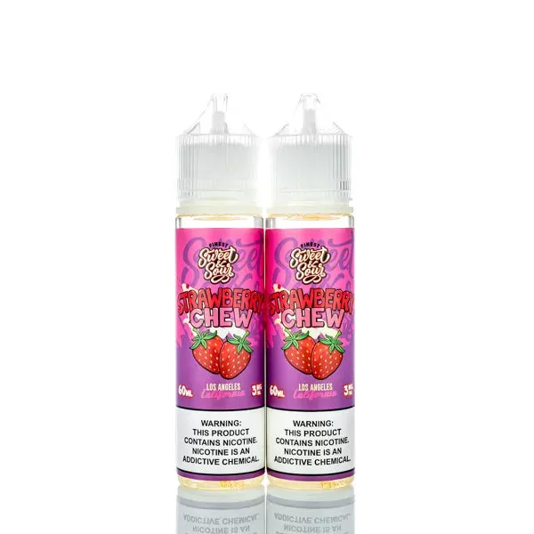 The Finest E-Liquid - Sweet & Sour - Strawberry Chew - 120ml (DISCONTINUED) - 3mg - Image 2