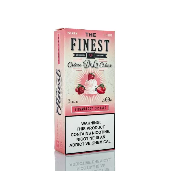 The Finest E-Liquid - Creme De La Creme - Strawberry Custard - 120ml (DISCONTINUED) - 6mg - Image 3