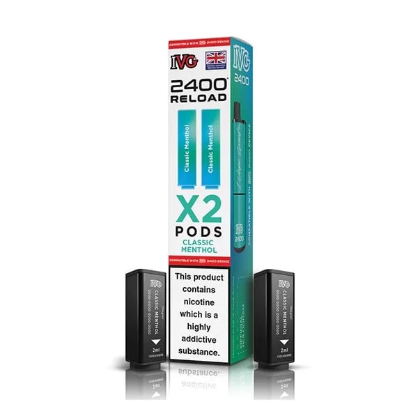 IVG 2400 Reload 2-In-1 Prefilled Replacement Pods - Image 3