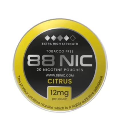 88 Nic Snus 12mg Nicotine Pouches