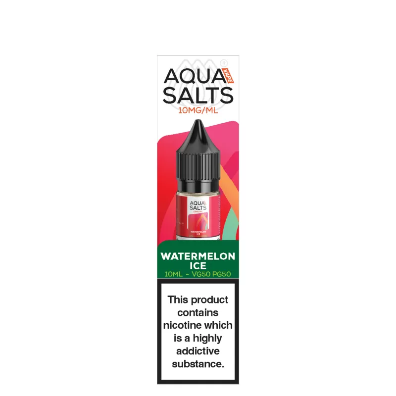 10mg Aqua Salt Nic Salts 10ml (50VG/50PG) - Image 2
