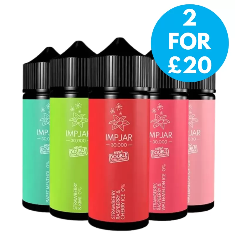 0mg Imp Jar 100ml Double Concentrate Shortfill (50VG/50PG)