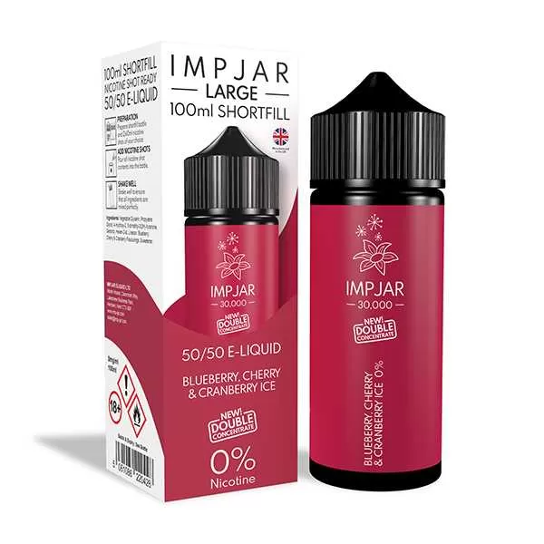 0mg Imp Jar 100ml Double Concentrate Shortfill (50VG/50PG) - Image 2