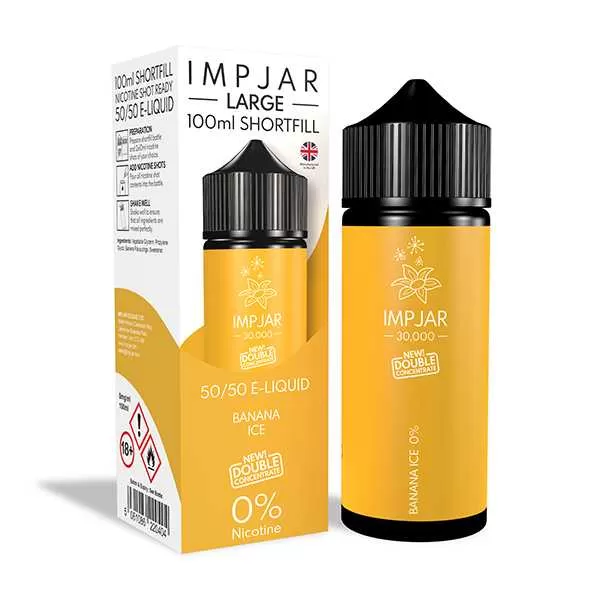 0mg Imp Jar 100ml Double Concentrate Shortfill (50VG/50PG) - Image 3