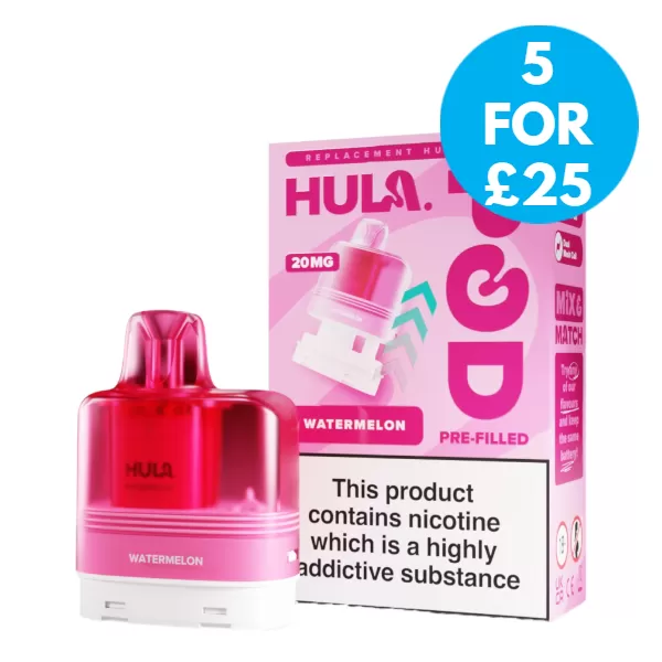 20mg Hula 7000 Prefilled Replacement Pods