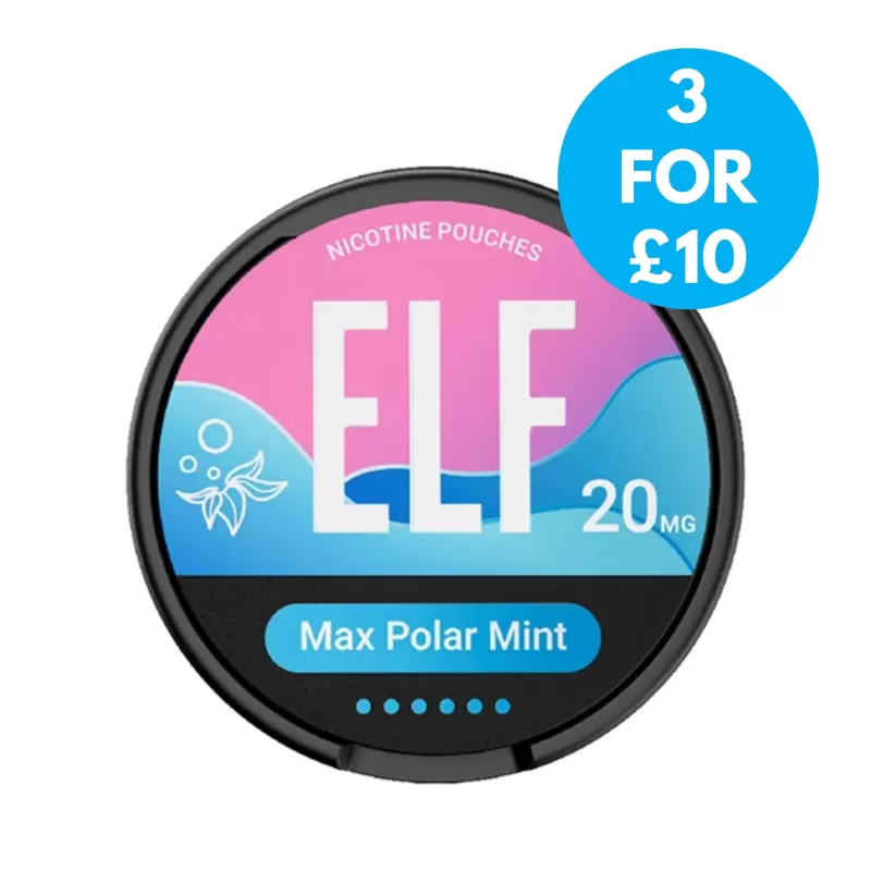 Elf Snus By Elf Bar 20mg Nicotine Pouches