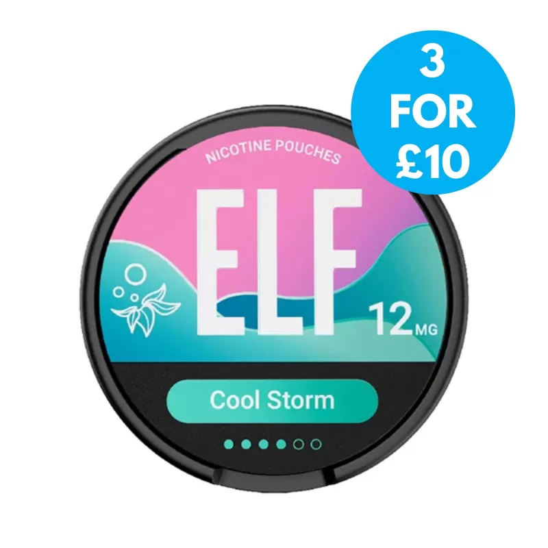Elf Snus By Elf Bar 12mg Nicotine Pouches