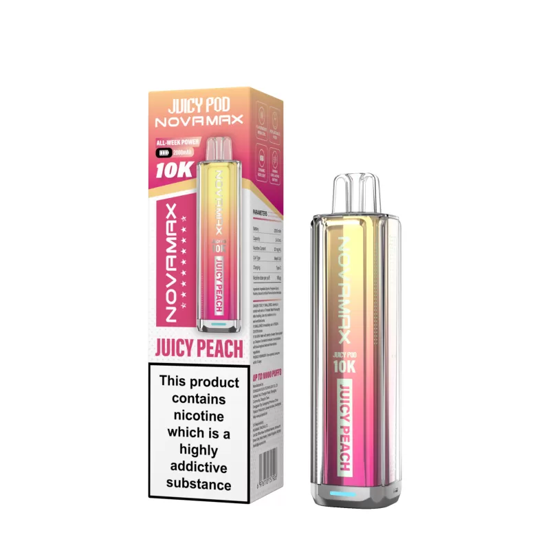 Juicy Pod Novamax 10k Puffs Prefilled Vape Kit - Image 3