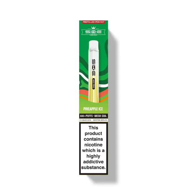 20mg (2%) SKE Crystal Bar 600 Pro Pod Vape Kit