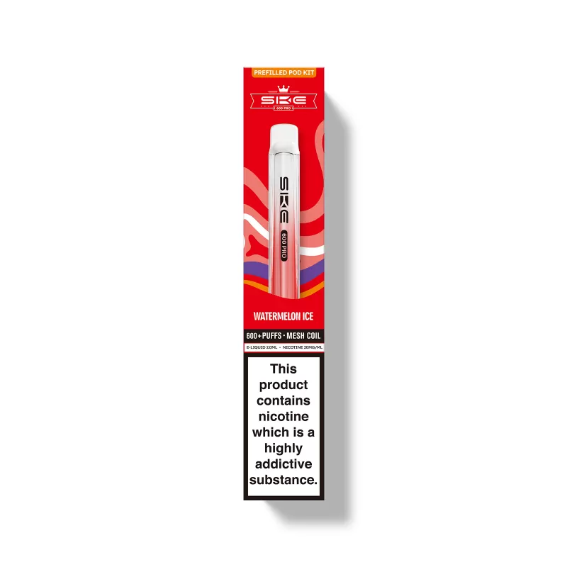 20mg (2%) SKE Crystal Bar 600 Pro Pod Vape Kit - Image 2