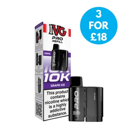 20mg (2%) IVG Pro 12 Refill Packs