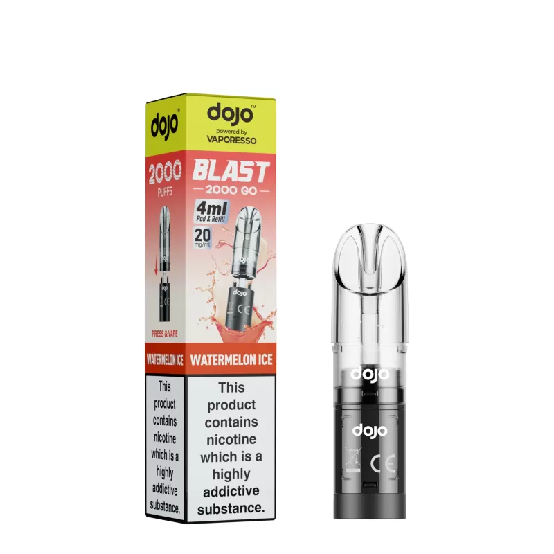 Vaporesso Dojo Blast 2000 Pre-filled Replacement Pods - Image 2