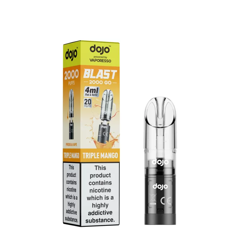 Vaporesso Dojo Blast 2000 Pre-filled Replacement Pods - Image 3