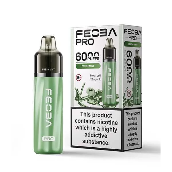 20mg Feoba Pro 6k Puffs Vape Kit - Image 2