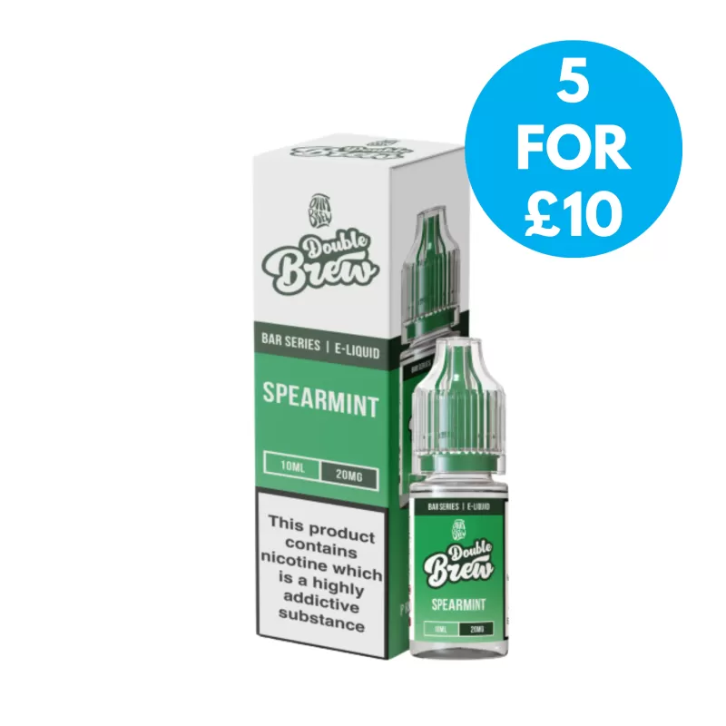 5mg Double Brew Bar Nic Salt 10ml