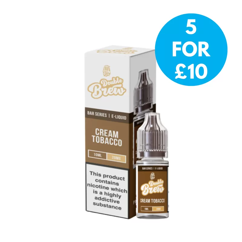 10mg Double Brew Bar Nic Salt 10ml