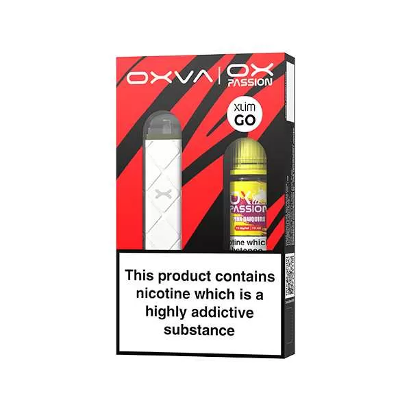 OXVA Xlim Go Pod Kit + 10mg OX Passion Nic Salt - Image 3