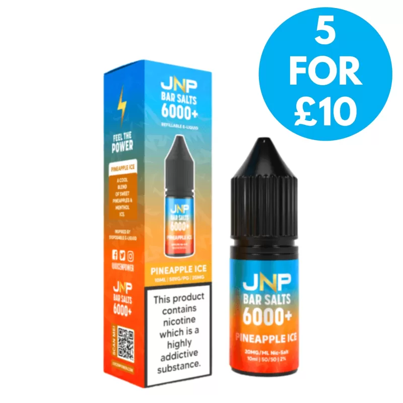 20mg JNP Juice N Power Nic Salt E-liquid 10ml
