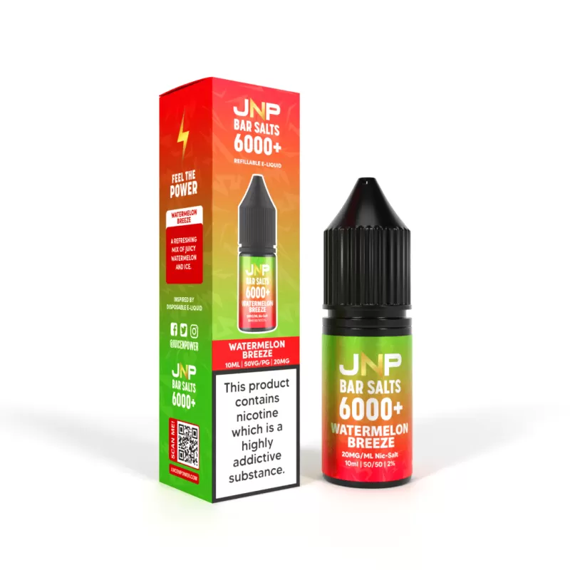 10mg JNP Juice N Power Nic Salt E-liquid 10ml - Image 2